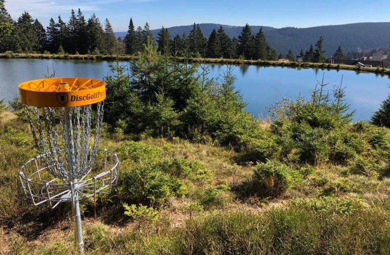 Throw over the lake.