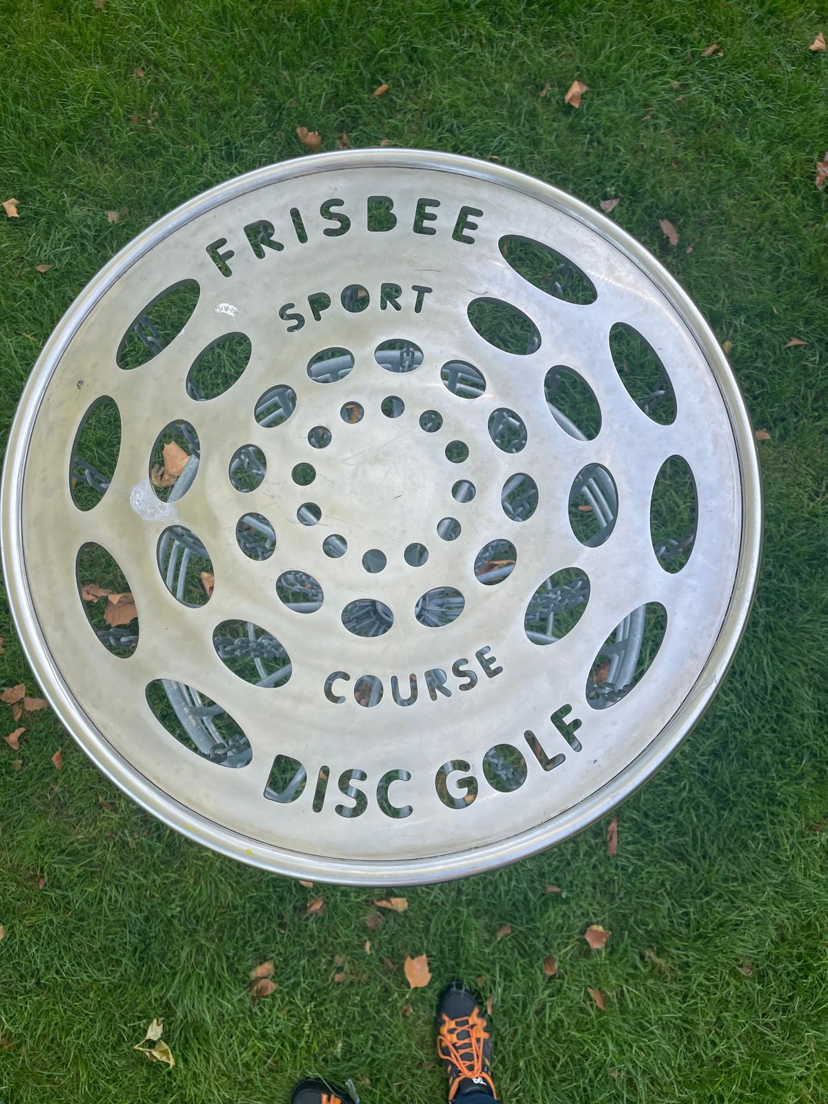 Disc Golf Basket Top