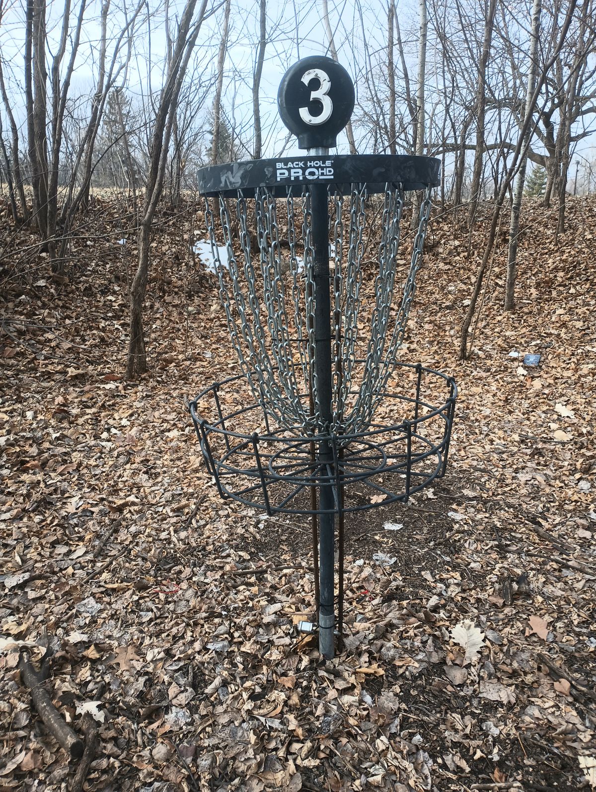Hole three's baskets