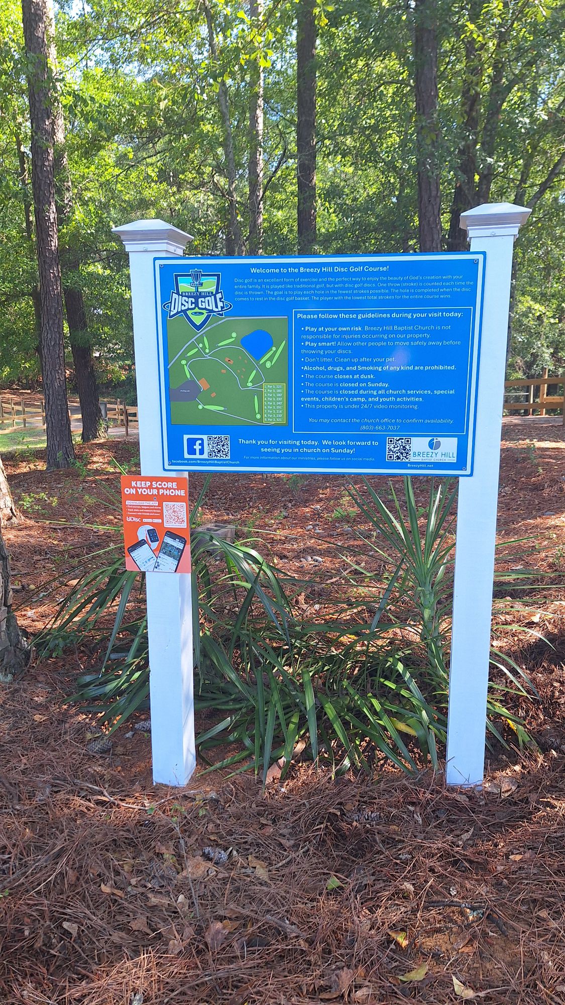 Breezy Hill Disc Golf Course