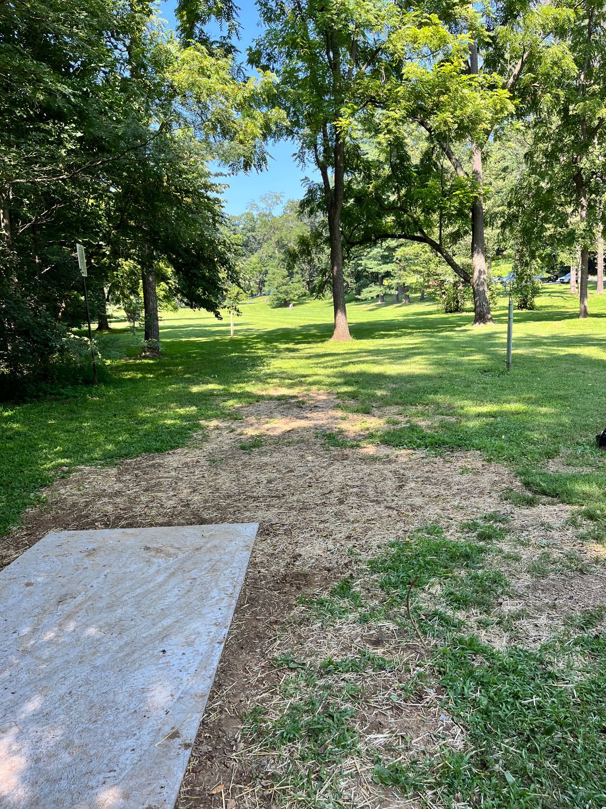 New tee pad hole 9