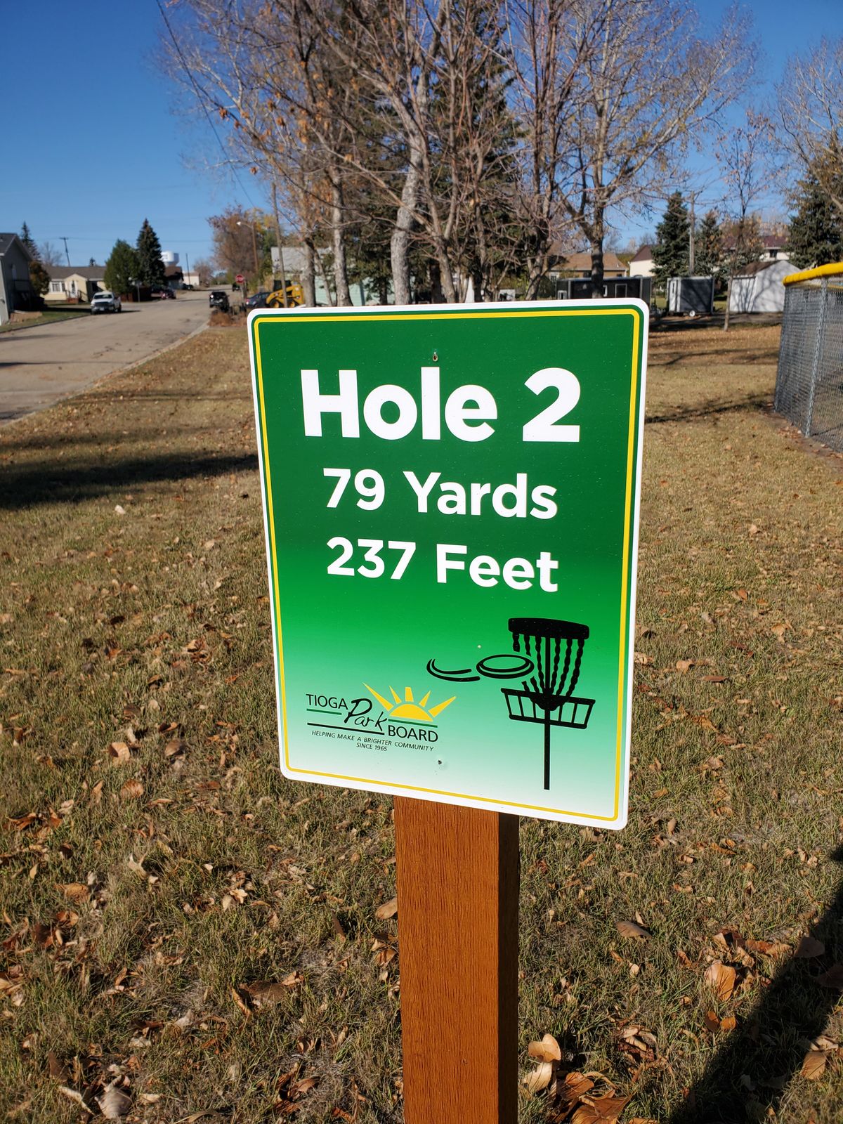 Hard dogleg right with OB on both sides.