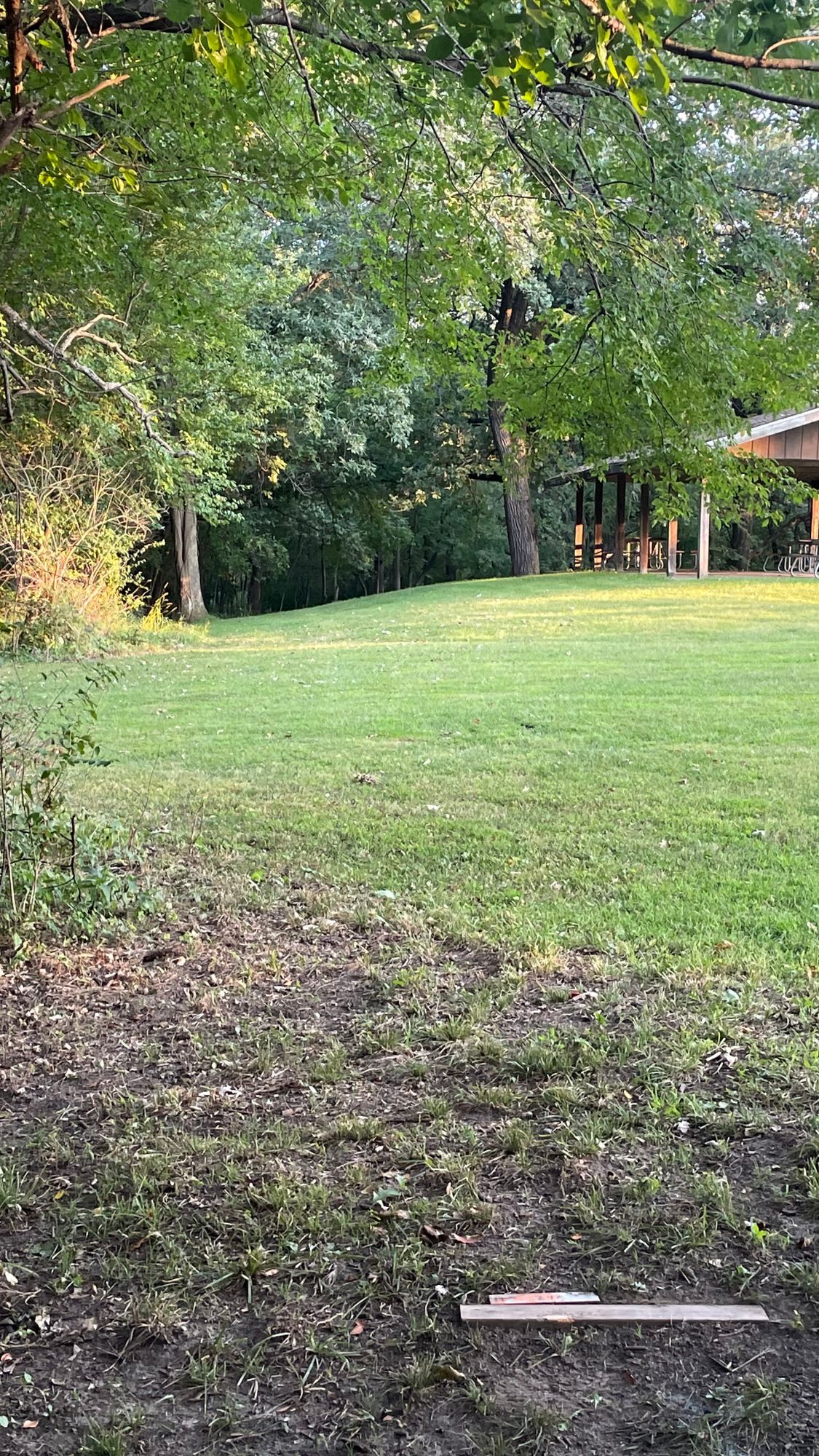 Hole 7 slight curve to the right