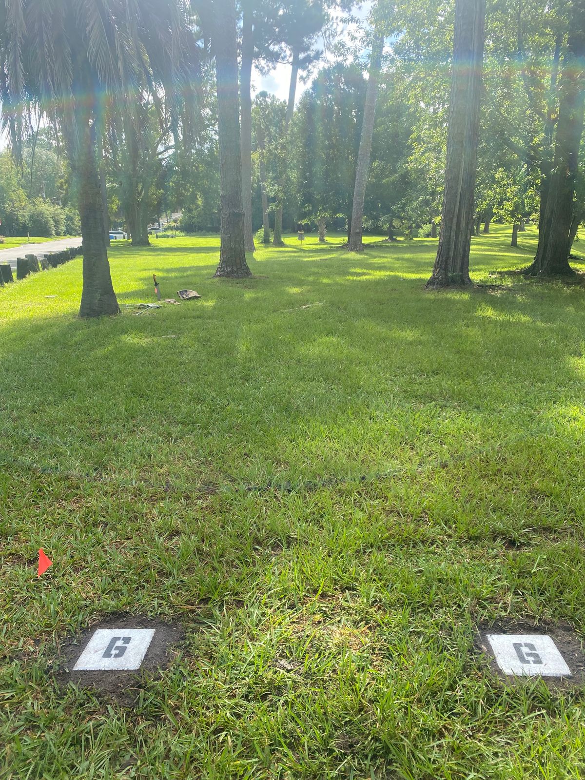 Hole 6 White Pad - 225 Feet