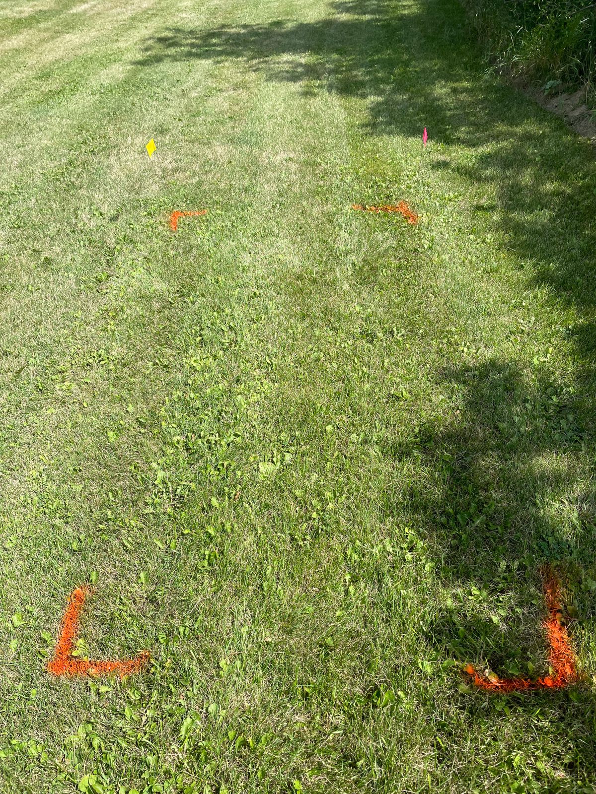 Hole One road to the left out of bounds