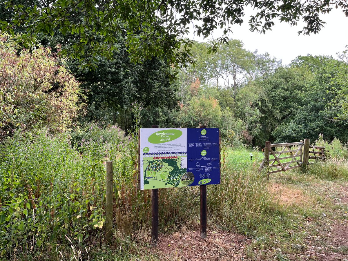 Welcome sign