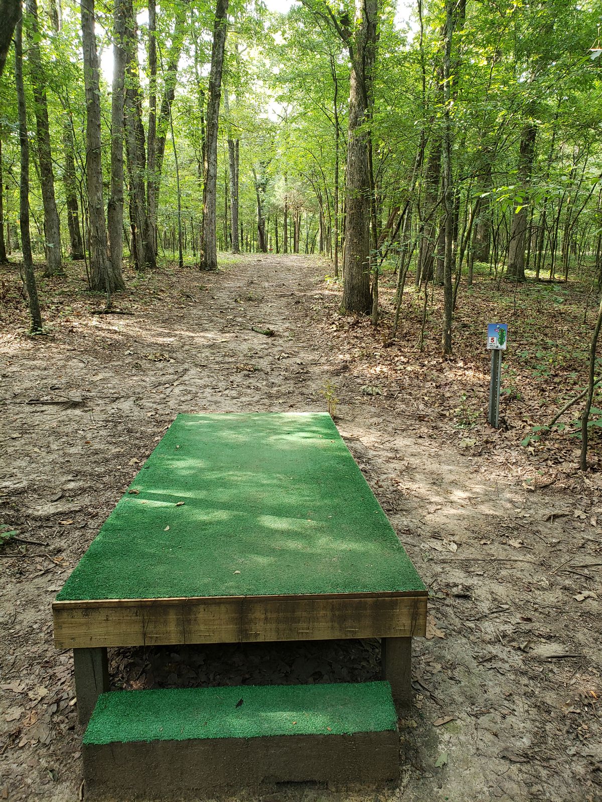 #5 Red Tee-Pad and Fairway
