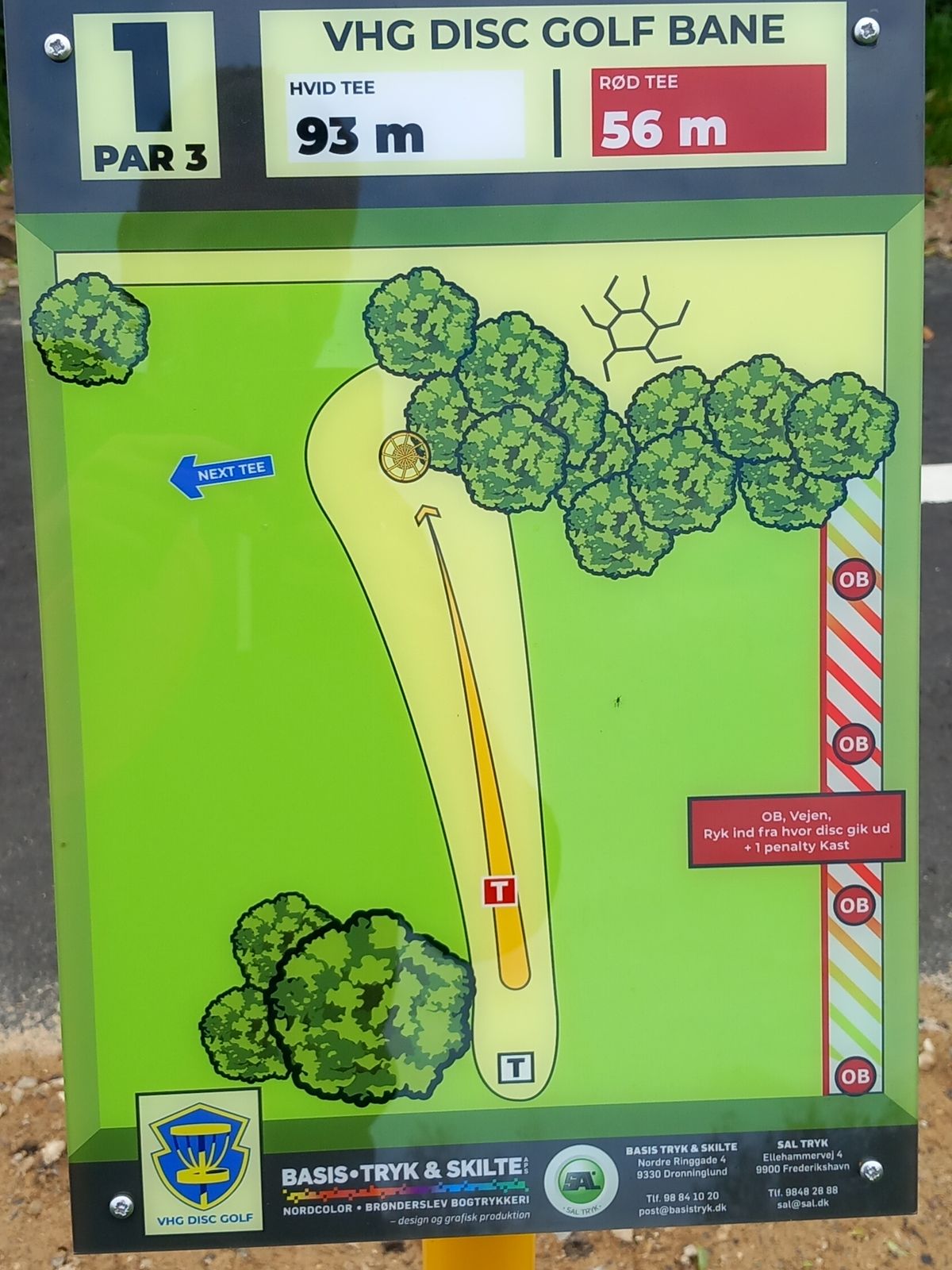 Hole 1.