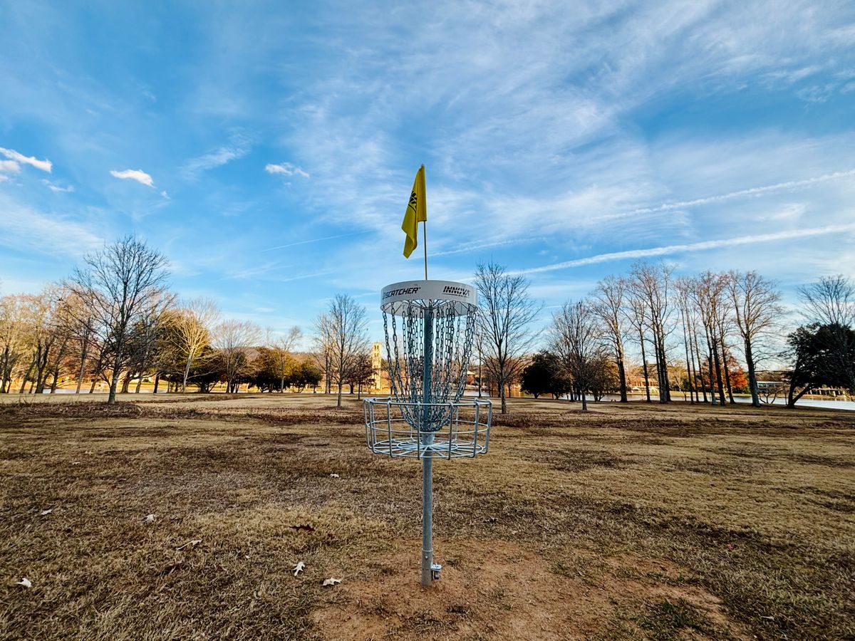 Hole 14 (after the bushes got cut down)