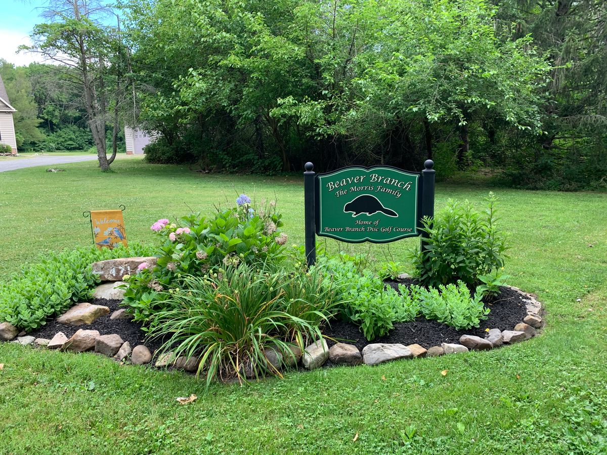 Beaver Branch sign - you’ll know you’re here!