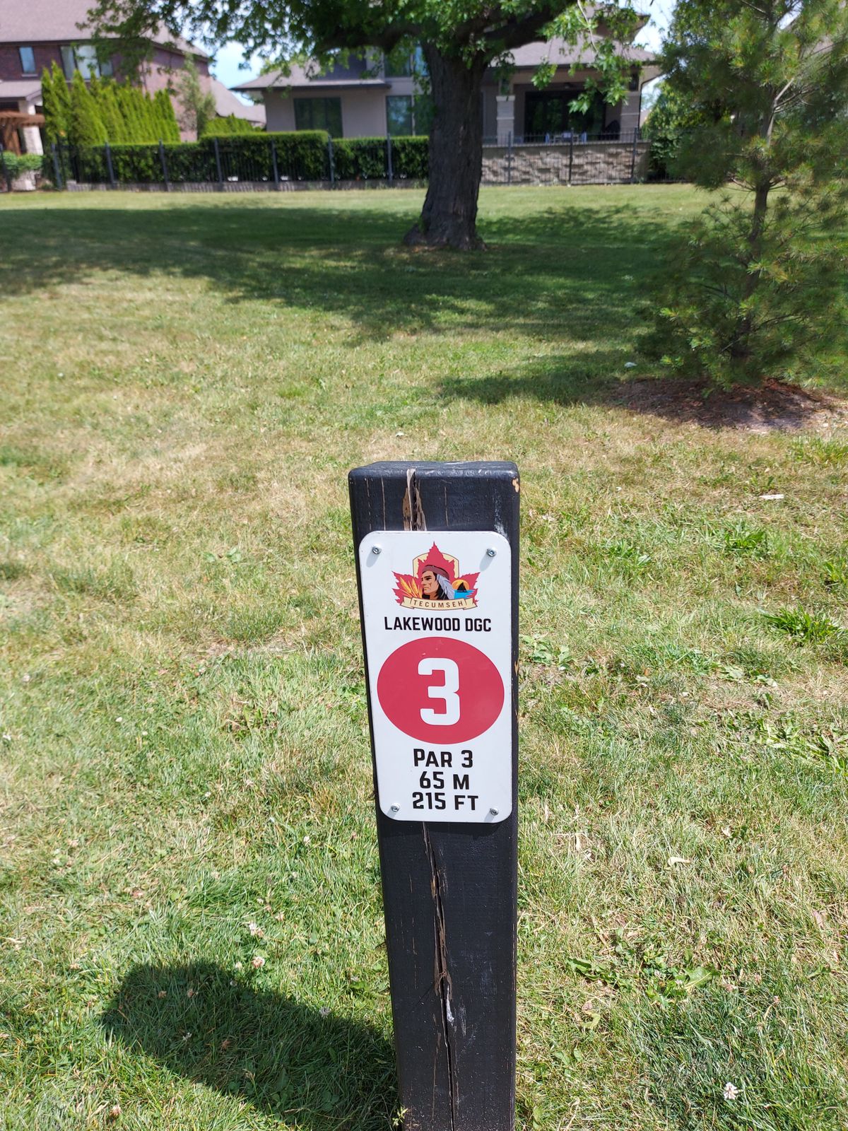 Hole sign 3 🍁🌳🍁🌳🍁