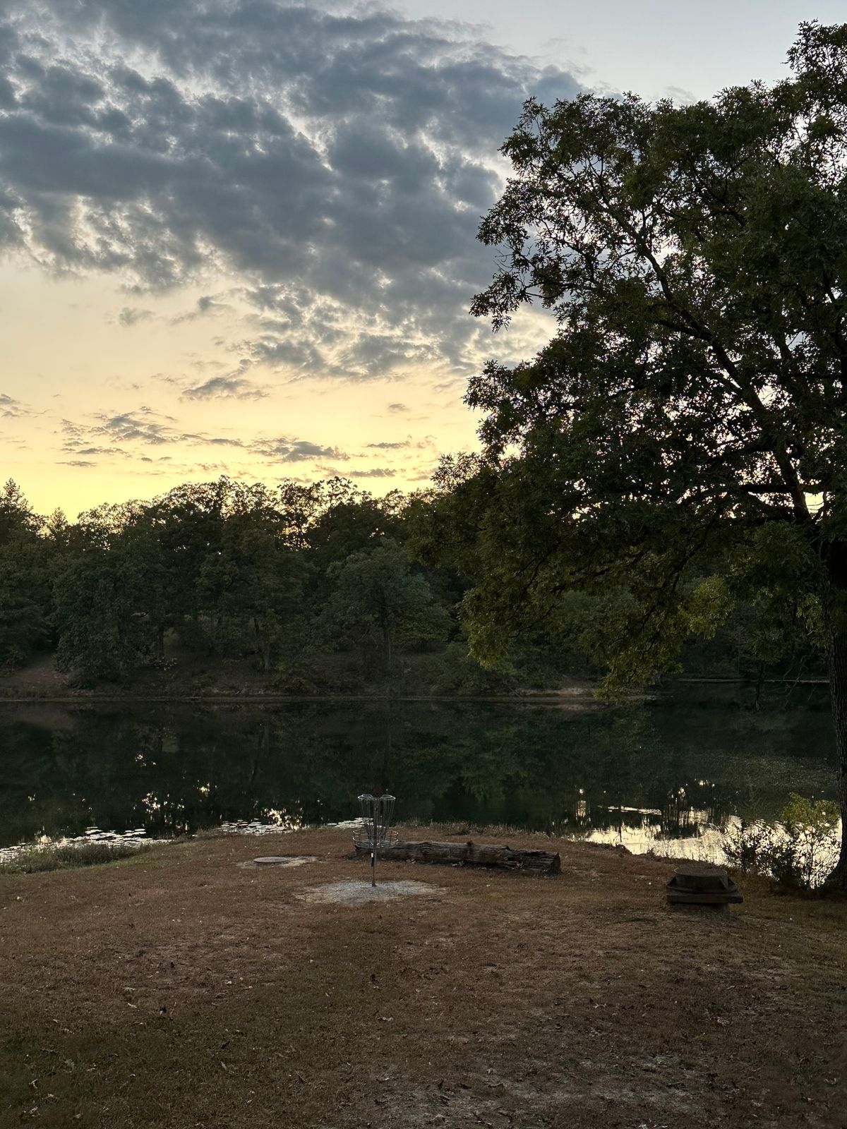 Hole 4 on the back of the lake
