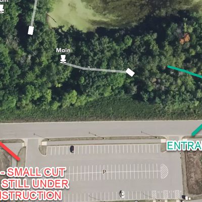 Entrance and exit map