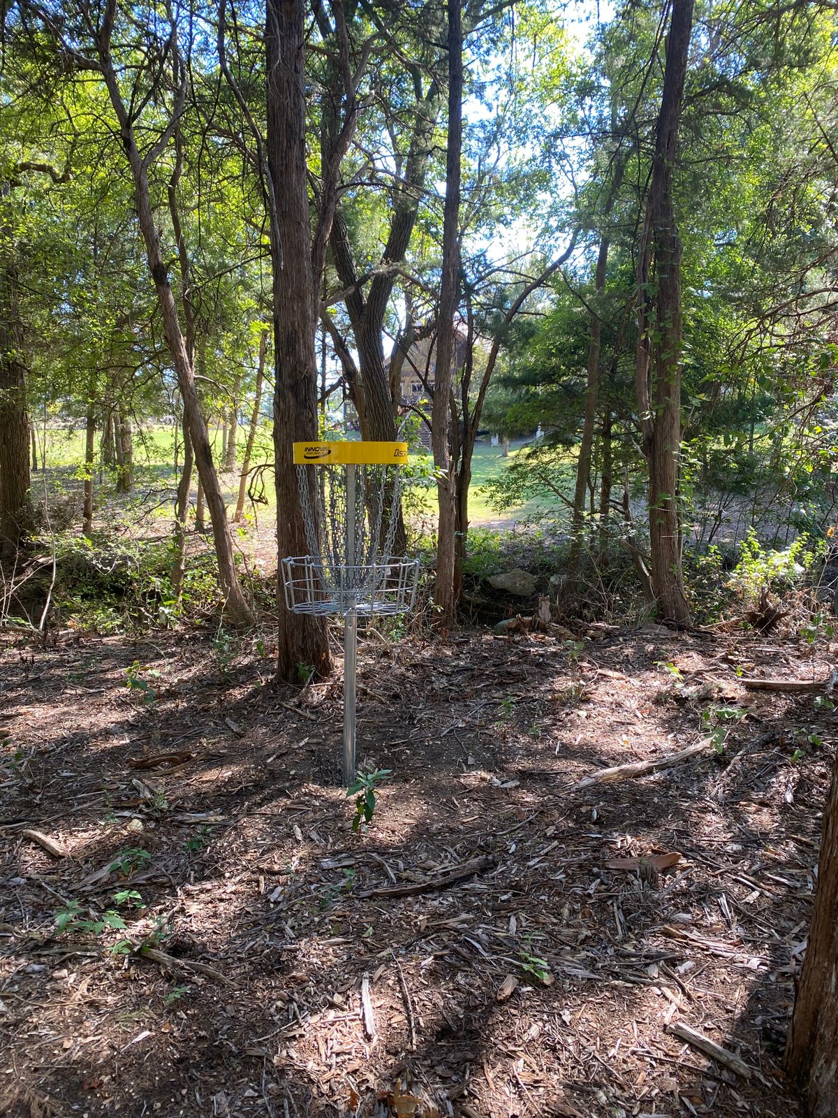 Hole 8 basket