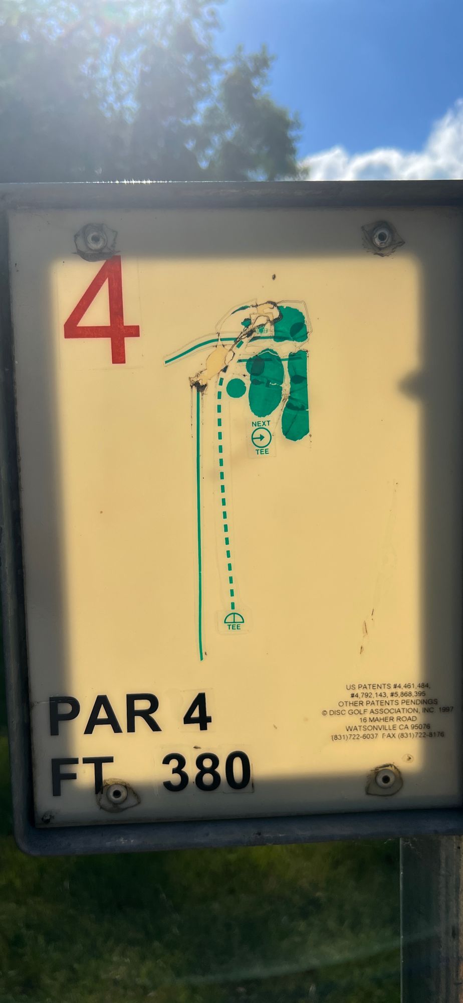 Hole 4 - June 2024