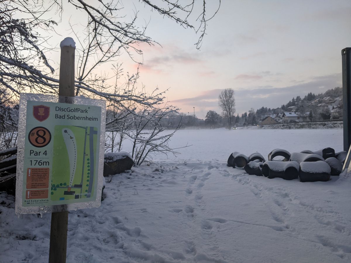 Pro Tee 8 im Schnee