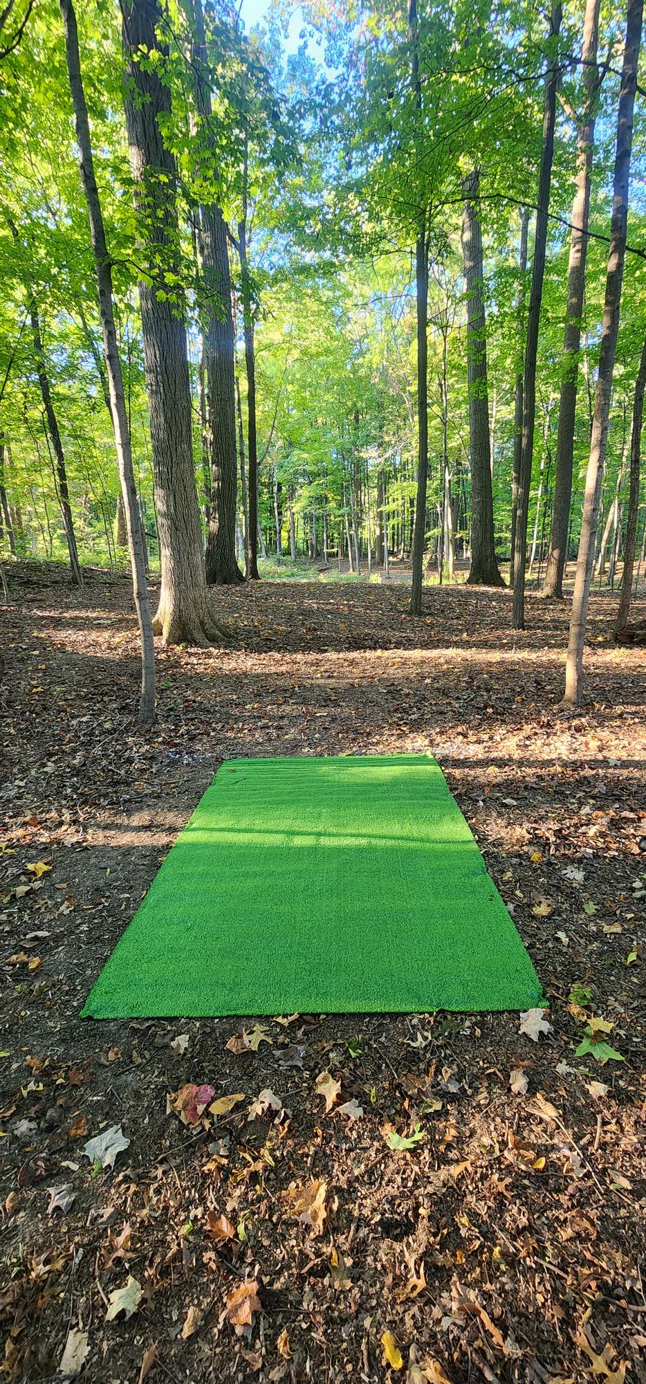 Hole 3 teepad