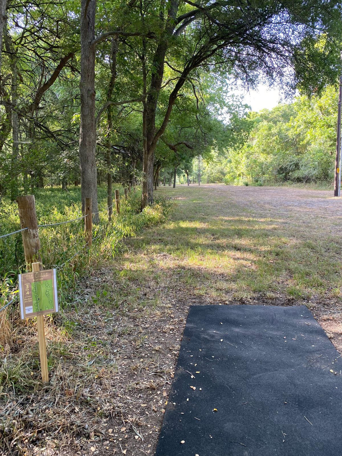 Hole 3 from the short tee.