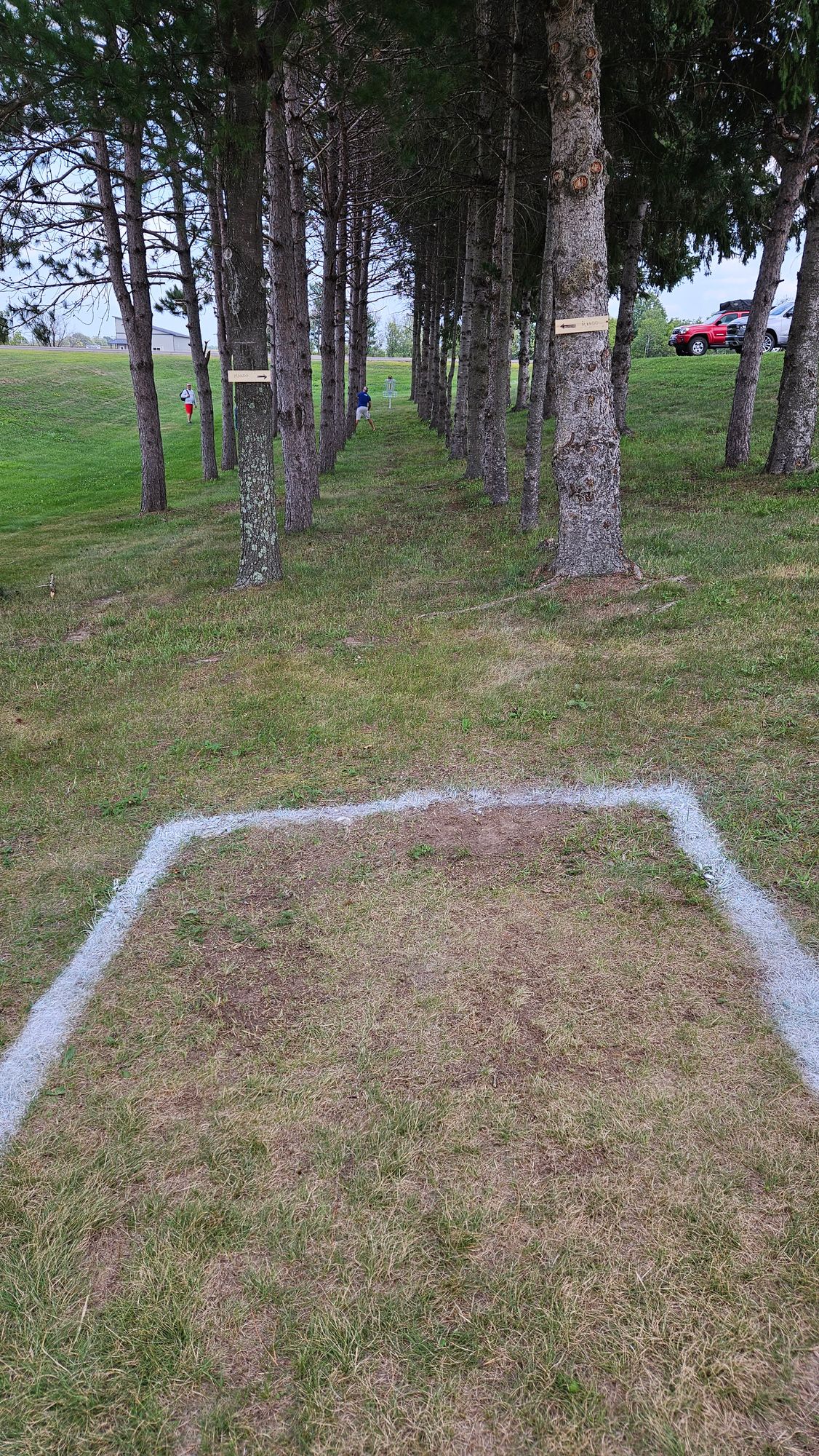 Hole 15. The last hole.