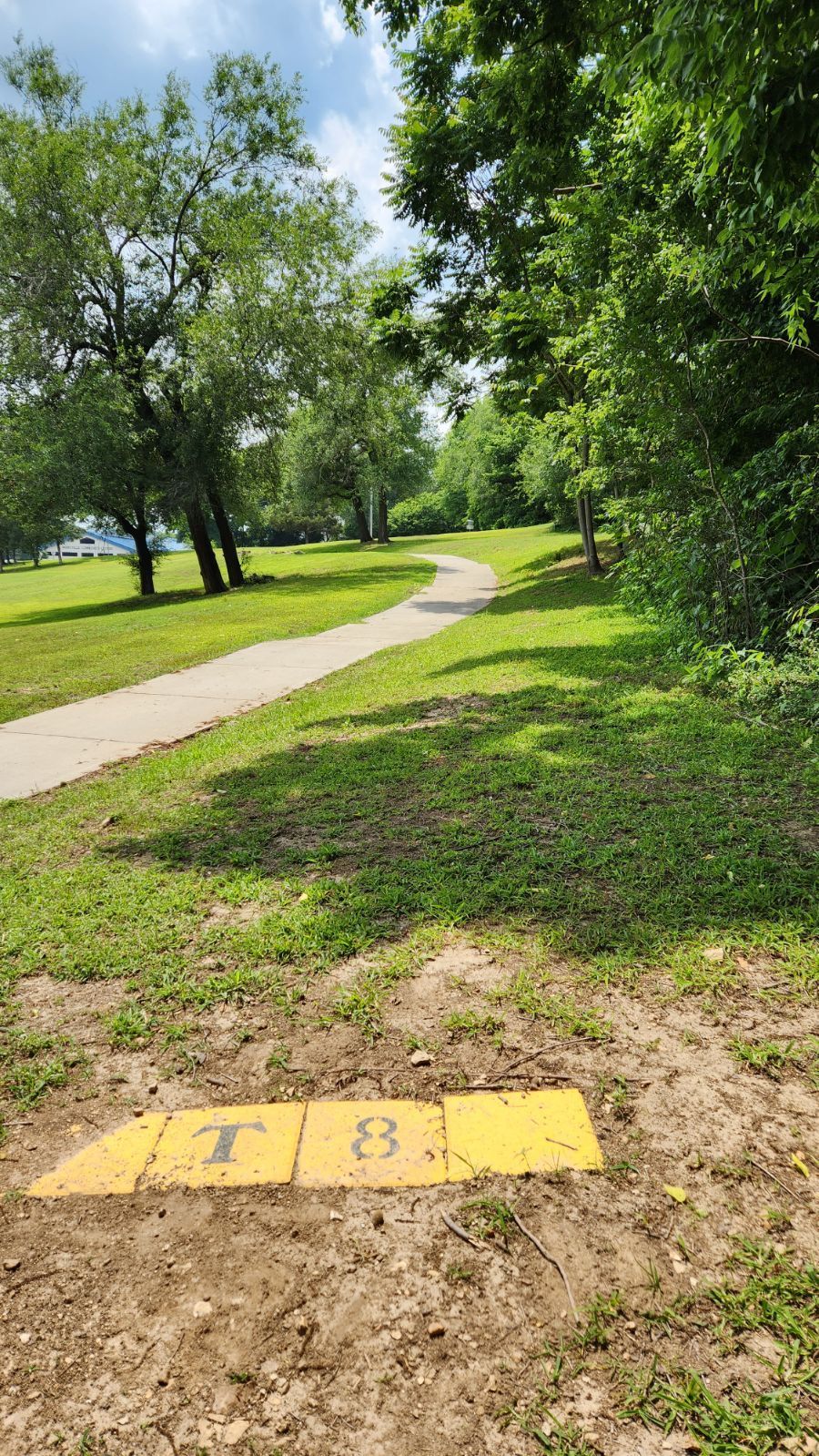 310' up hill