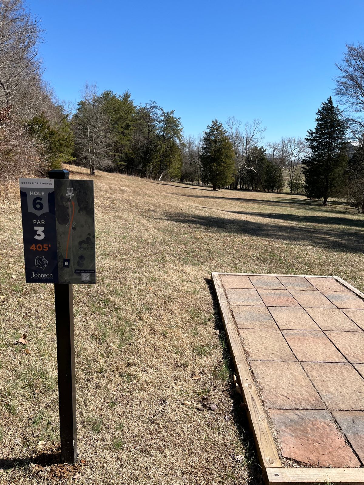 Hole 6 creek side