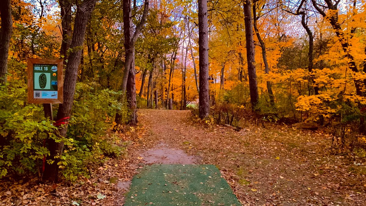 Hole 16’ tee pad
