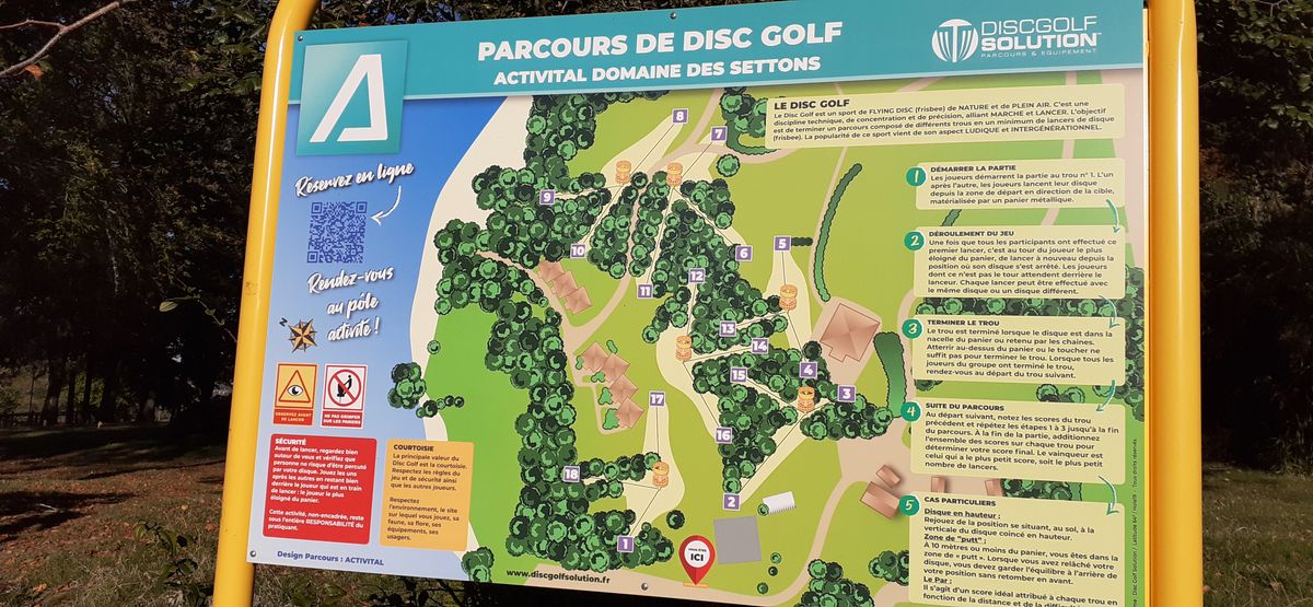 Carte du parcours