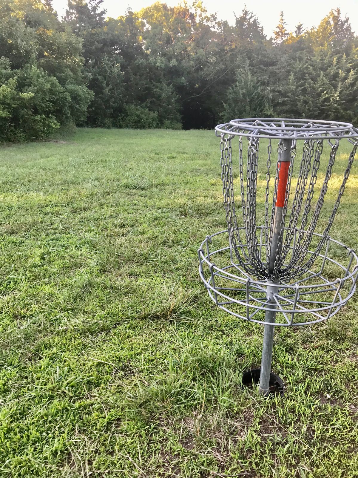 Hole 2 Basket to Tee (Long Position)