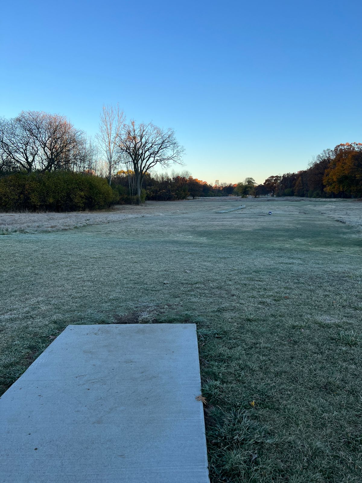 Hole one @sunrise