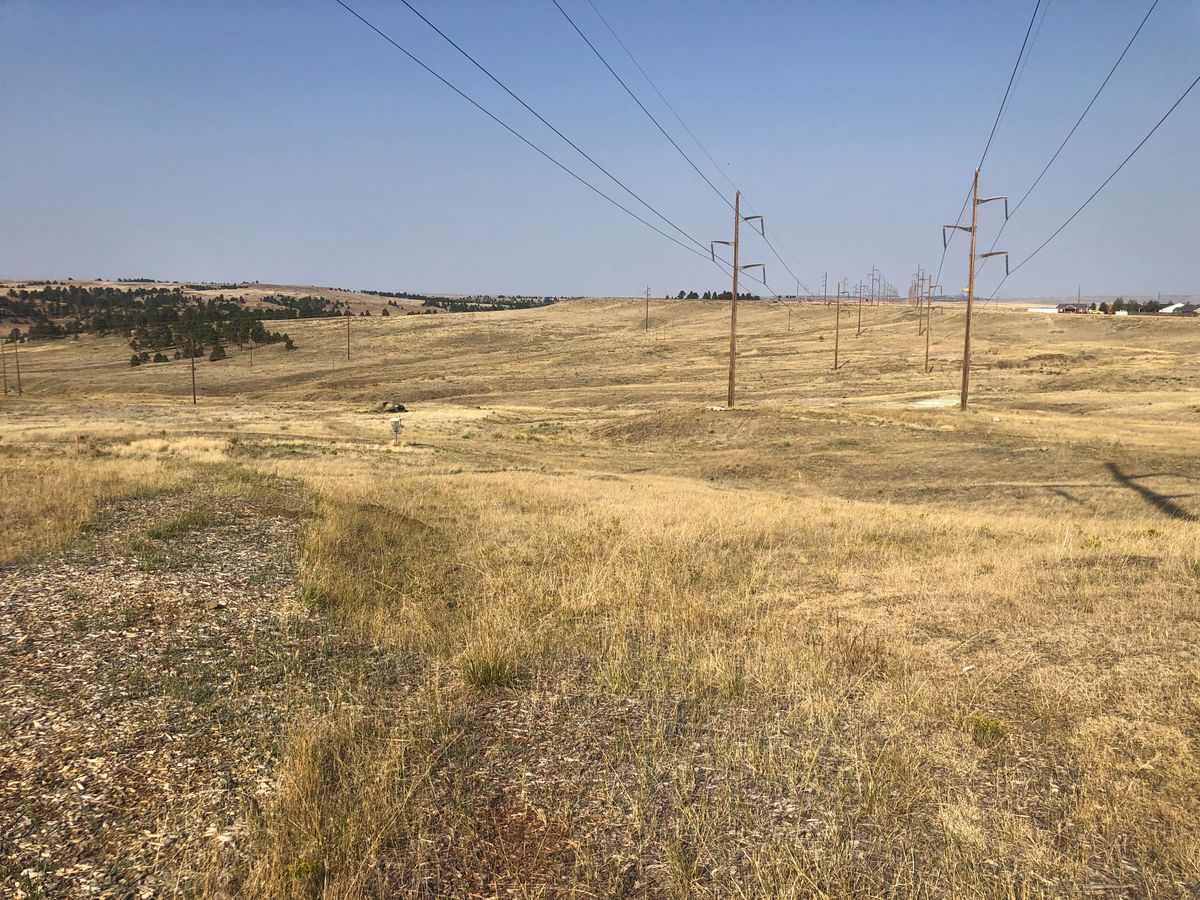 Wide open and windy
