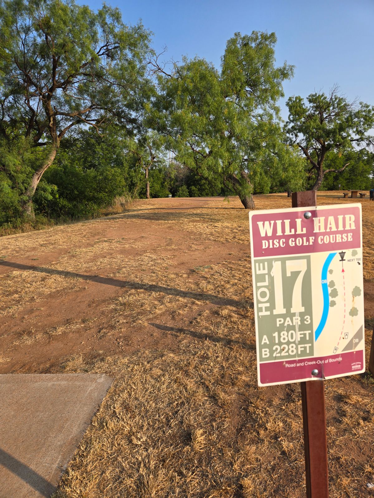 Hole 17 short tee