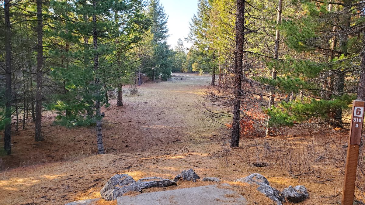 Tee pad hole 6