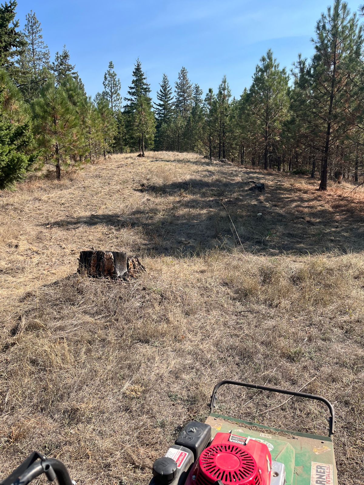 Hole 9 fairway