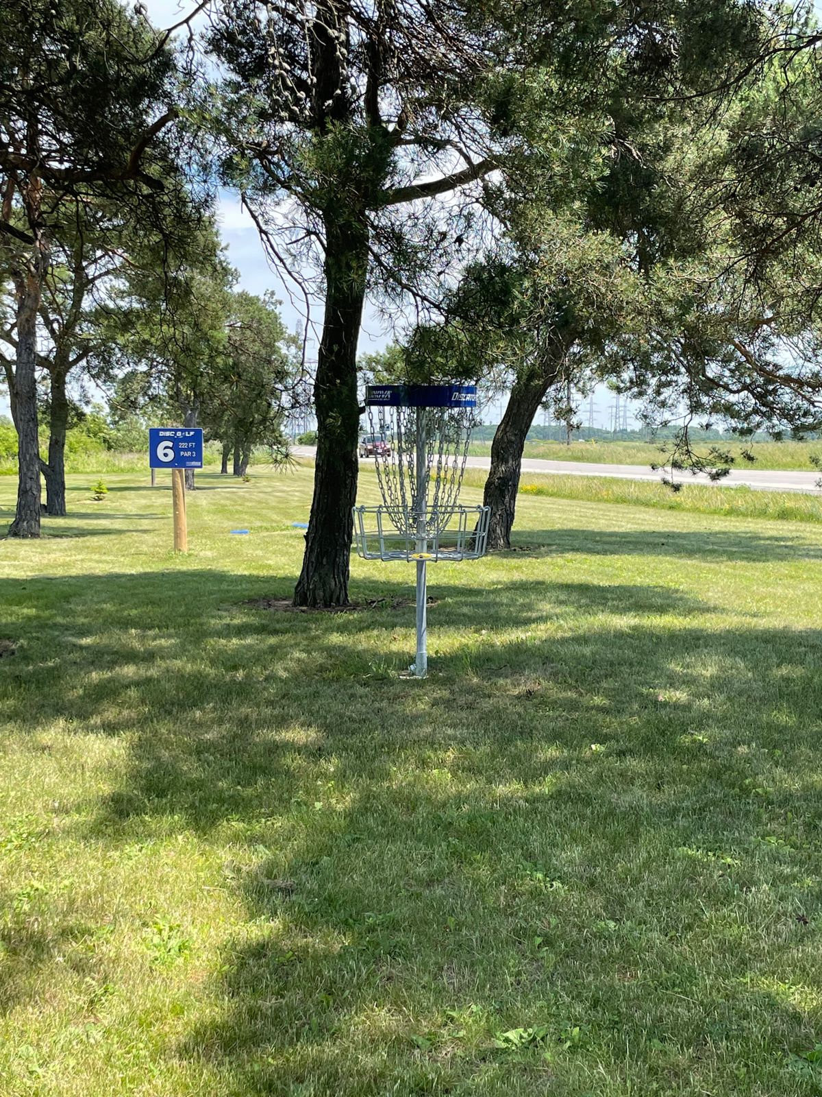 Hole 5 basket