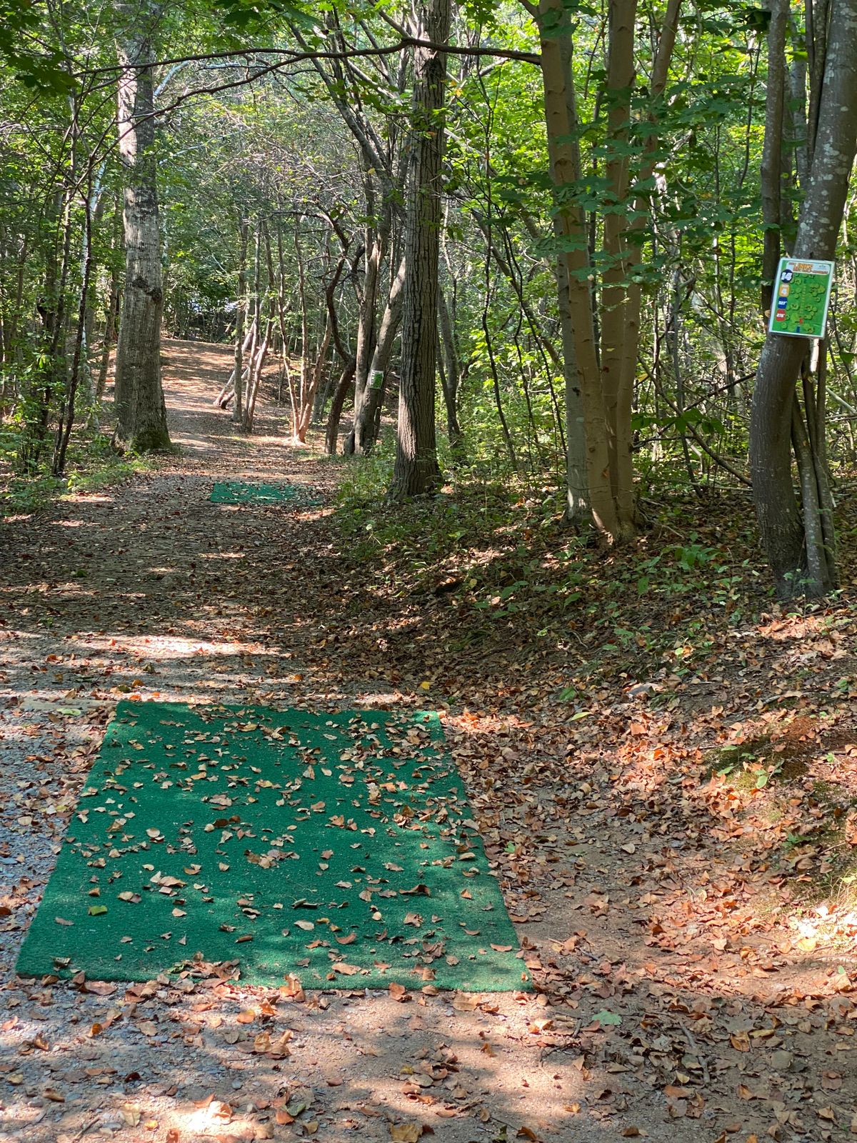 Hole 14 corridor