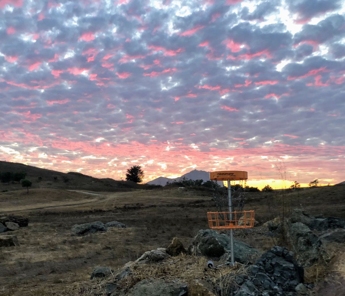 Hole 15 sunset
