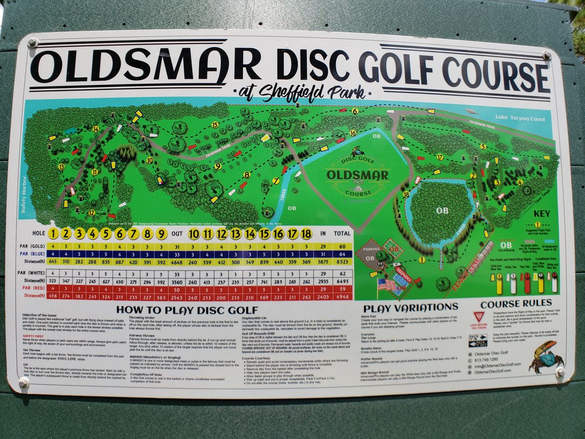 Oldsmar Disc Golf Course