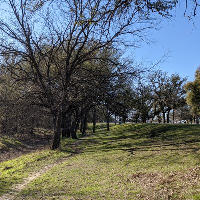 Hole 7 from the tee box