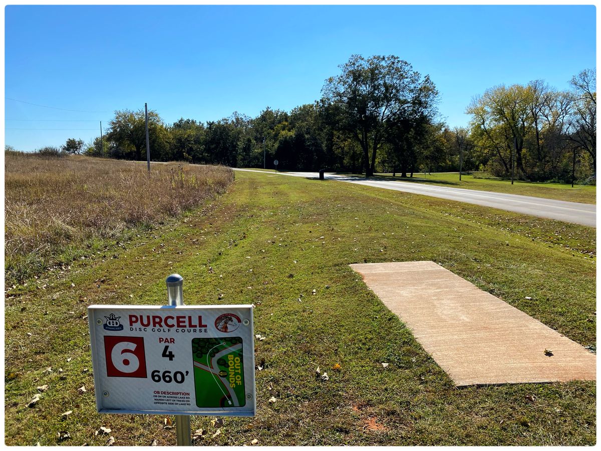 #6 Long Tee - Short Tee just ahead- throwing south bending to the west