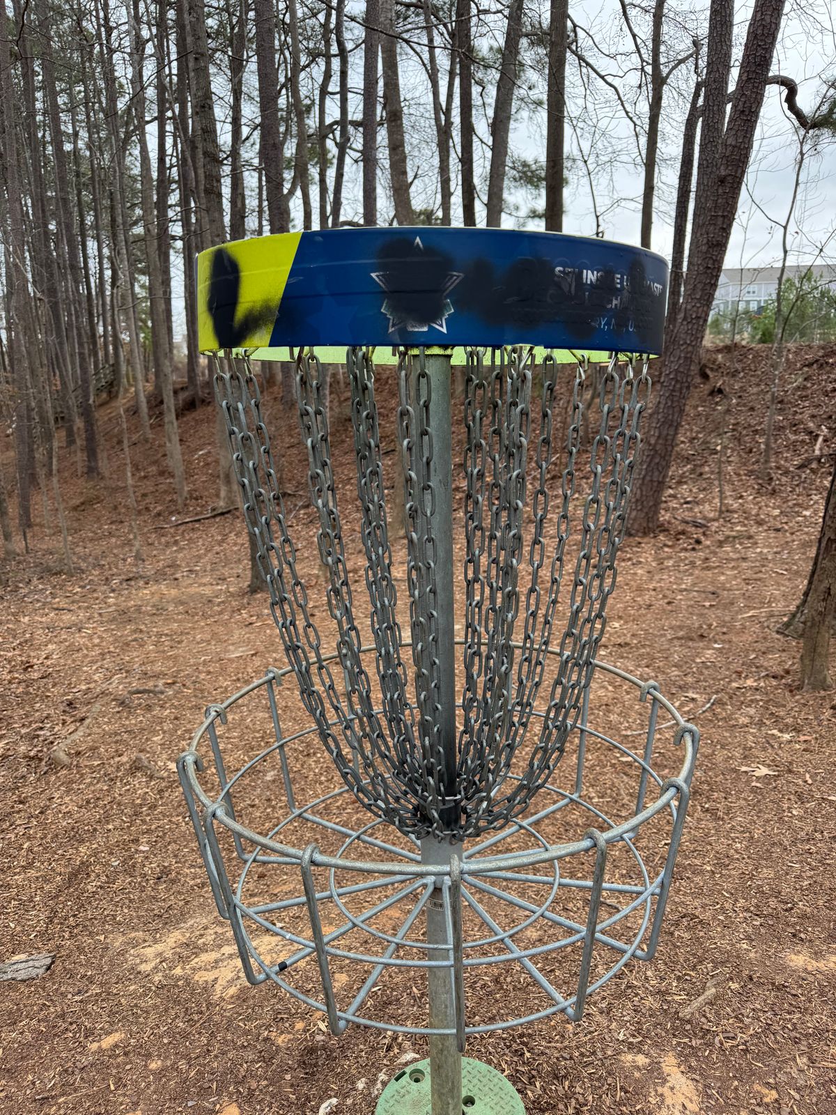 19 basket. I thought the disc golf community was better than this.