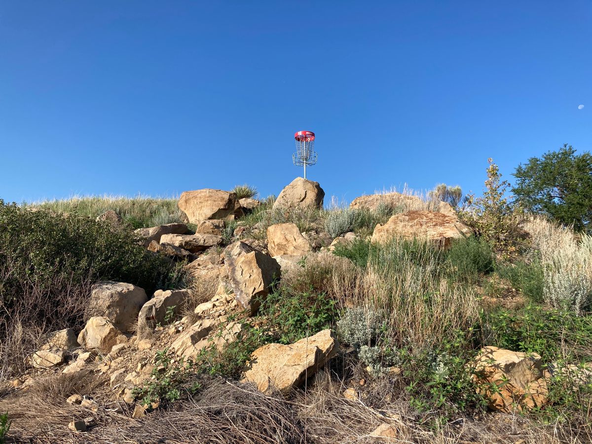 Rattlesnake hill on hole 6