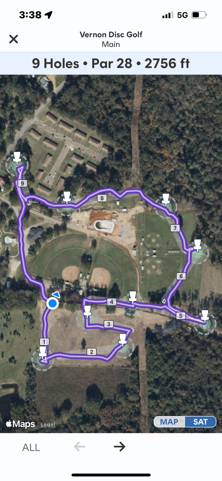 Full Layout Great Nine Hole Course