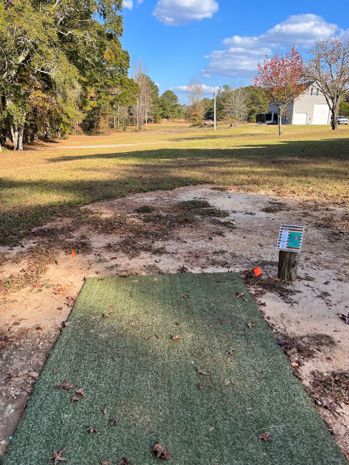 Hole 2 long tee