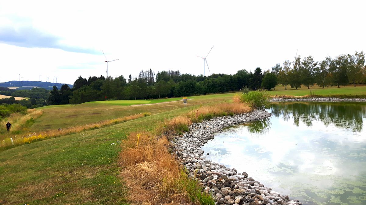 Aussicht bei Loch 2