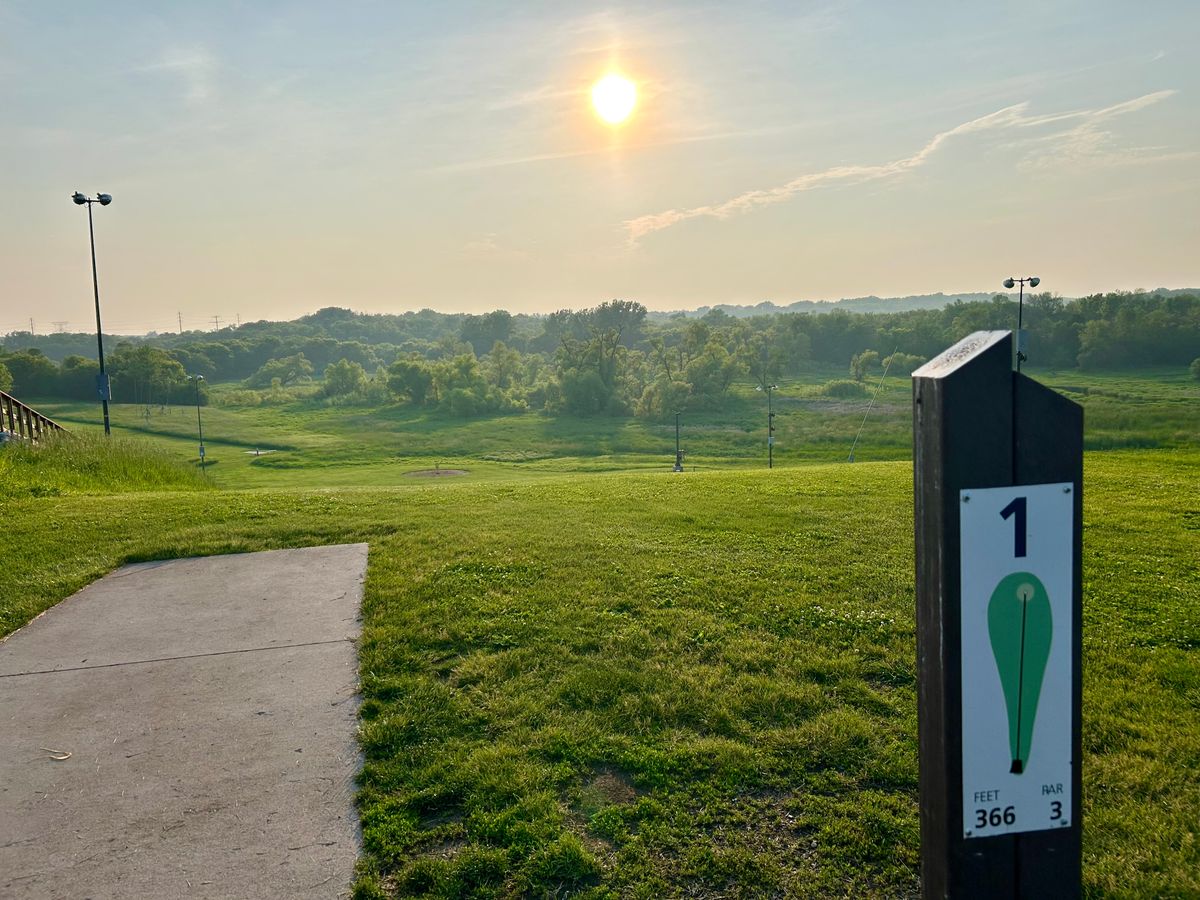 Sunset off hole one