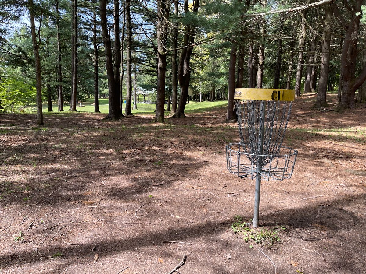 Hole 1 Basket to Tee