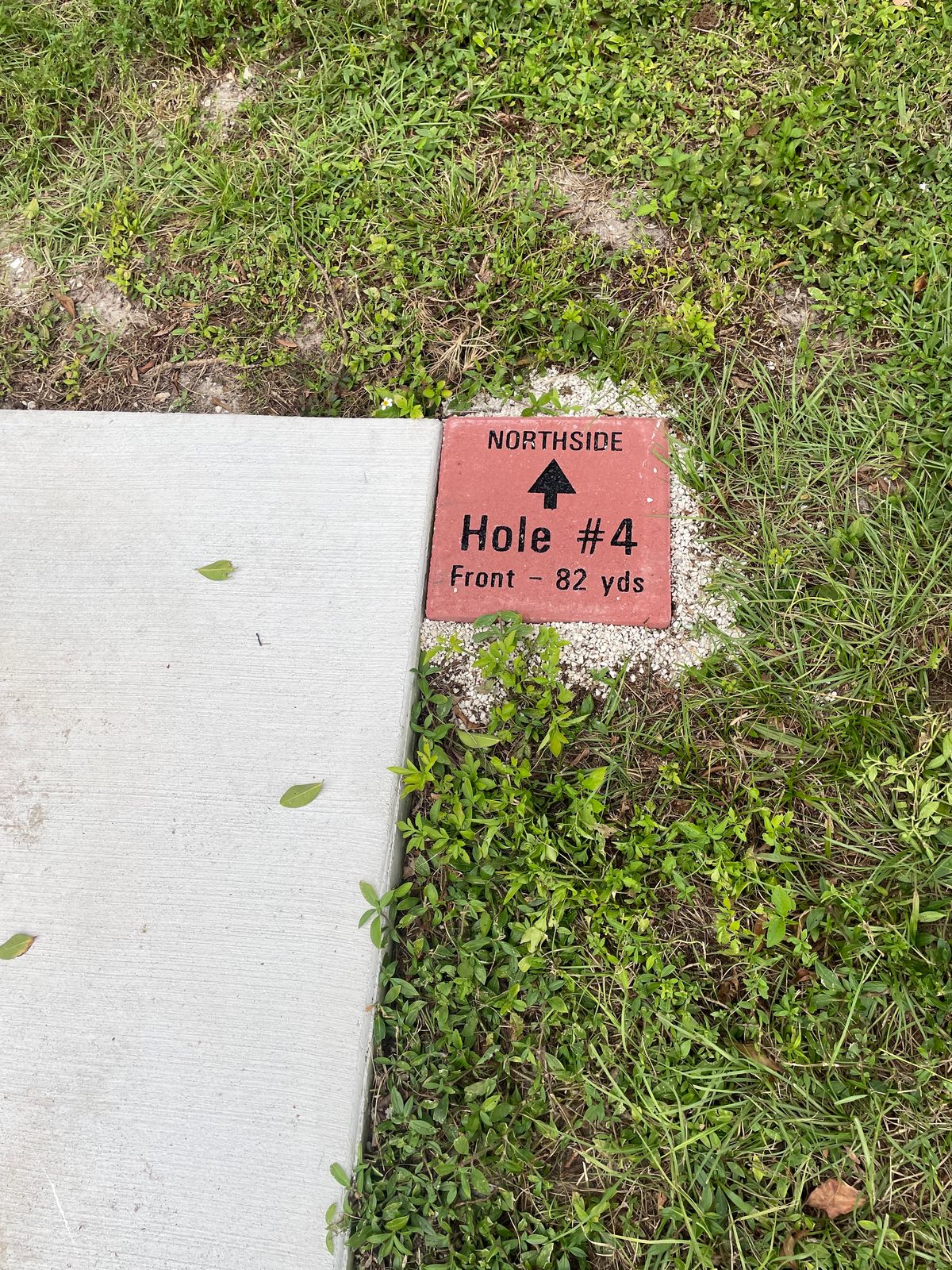 Noticed the new tee pad markers- looking great!!! Thank you for this course