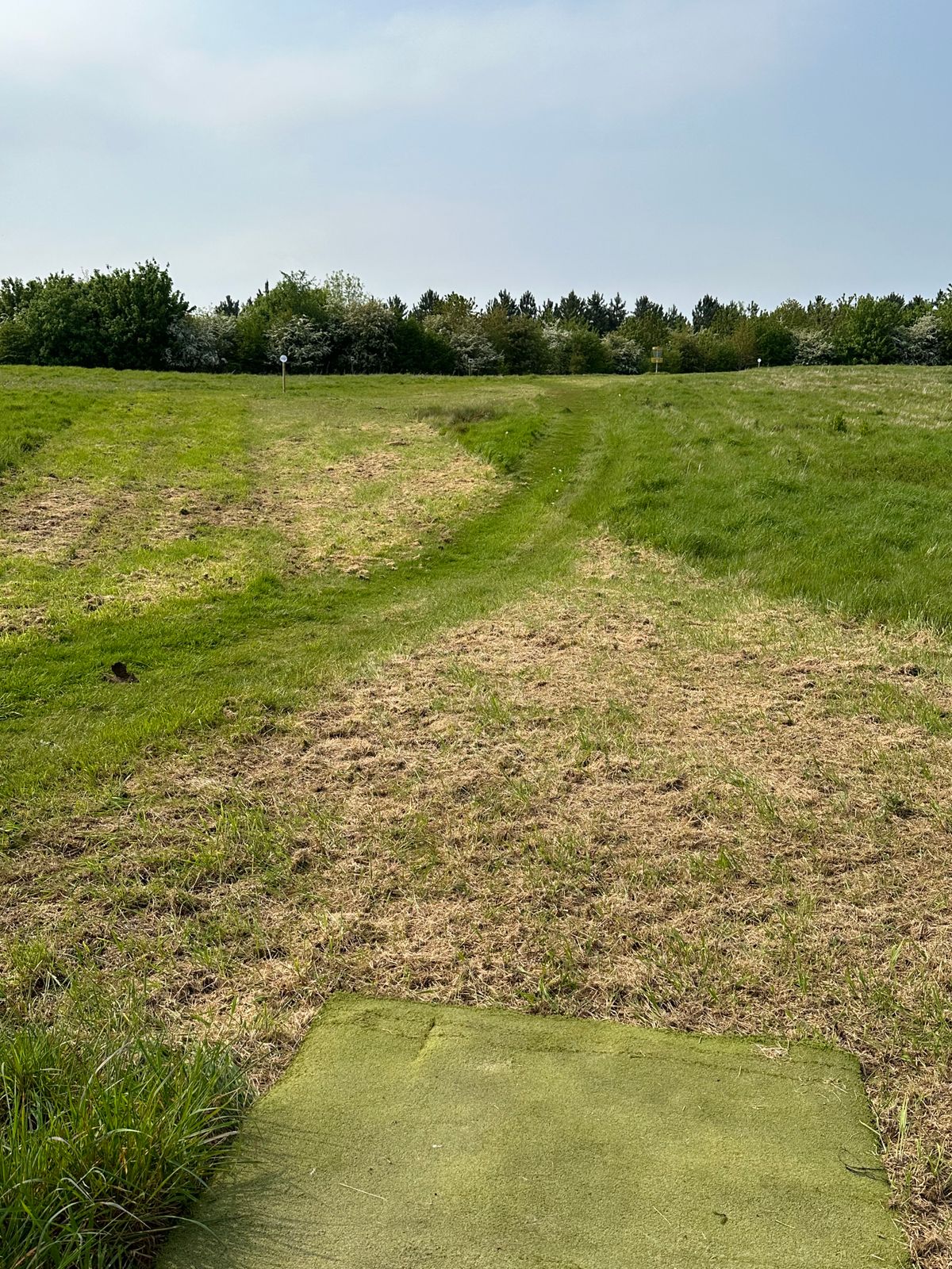 View uphill hole 6