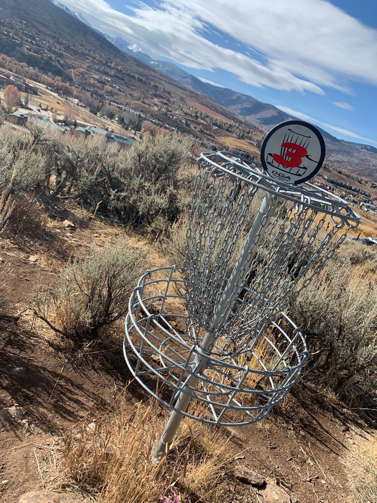 View of hole 3 pin.