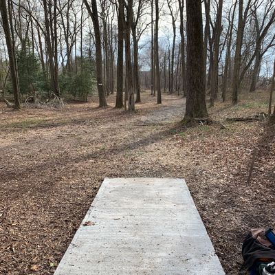 Hole 13 long tee